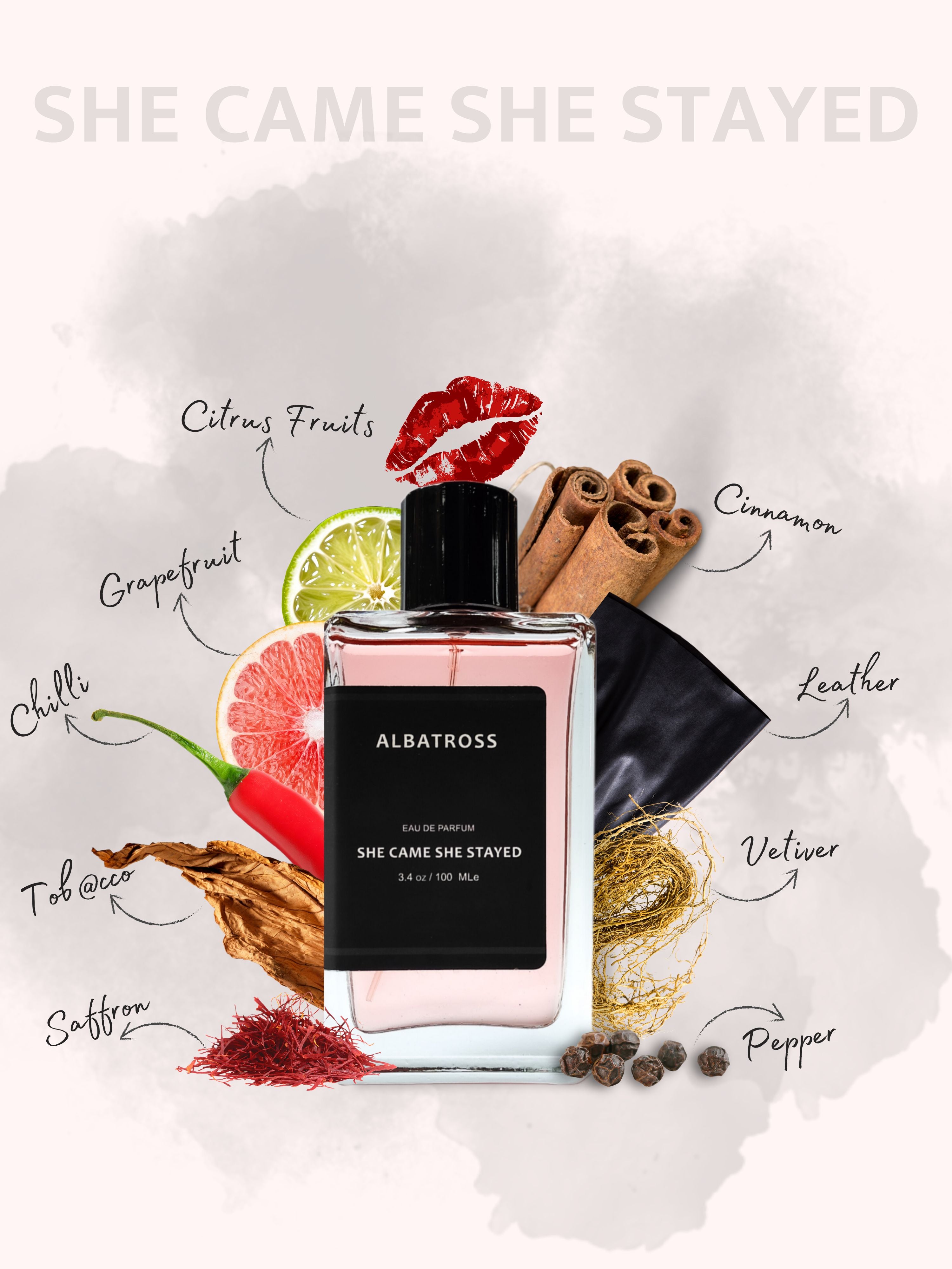 لقد جاءت وبقيت - ماء عطر