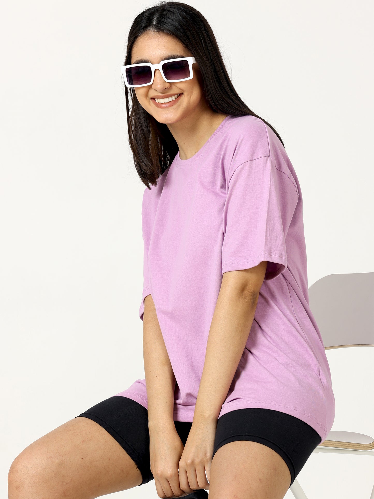 Purple Oversized T-shirt - UNISEX