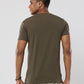 Green Love Round Neck Cotton Tshirt for men