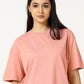 Peach Oversized T-shirt - UNISEX