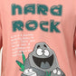 Peach Nard Rock Printed Oversized T-shirt - UNISEX