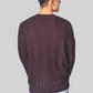 Wine Knitted  Jumper