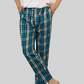 Ocean Blue soft and super comfortable checkered pajamas for men