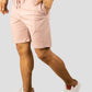 Rose Pink casual premium loopknit shorts for men