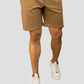 Brown casual premium loopknit shorts for men