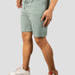 Sea Green casual premium loopknit shorts for men