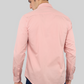 Light Pink Plain Cotton Shirt