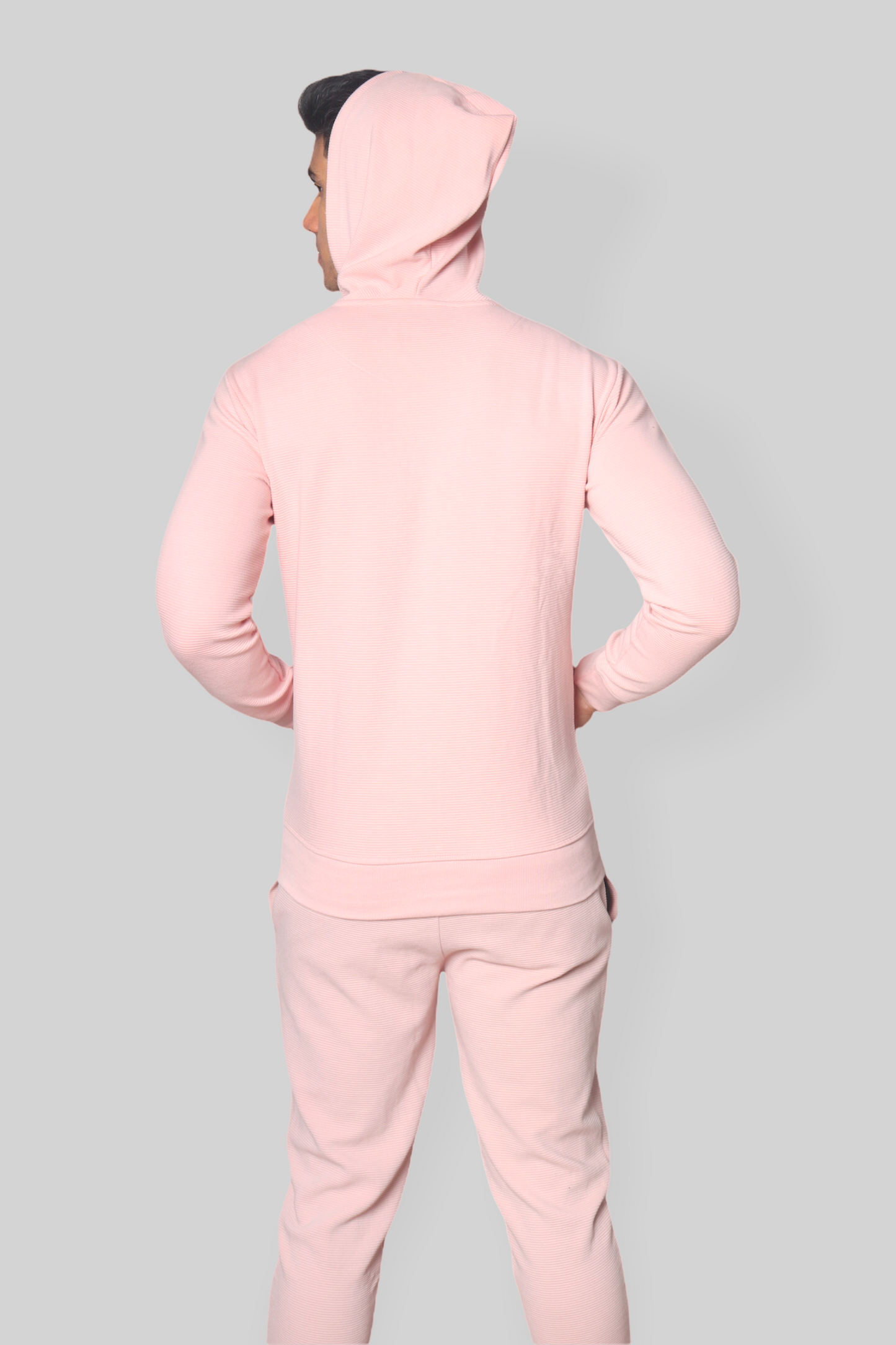 Albatross mens feel good cord fabric pink Co-Ord Set - UNISEX