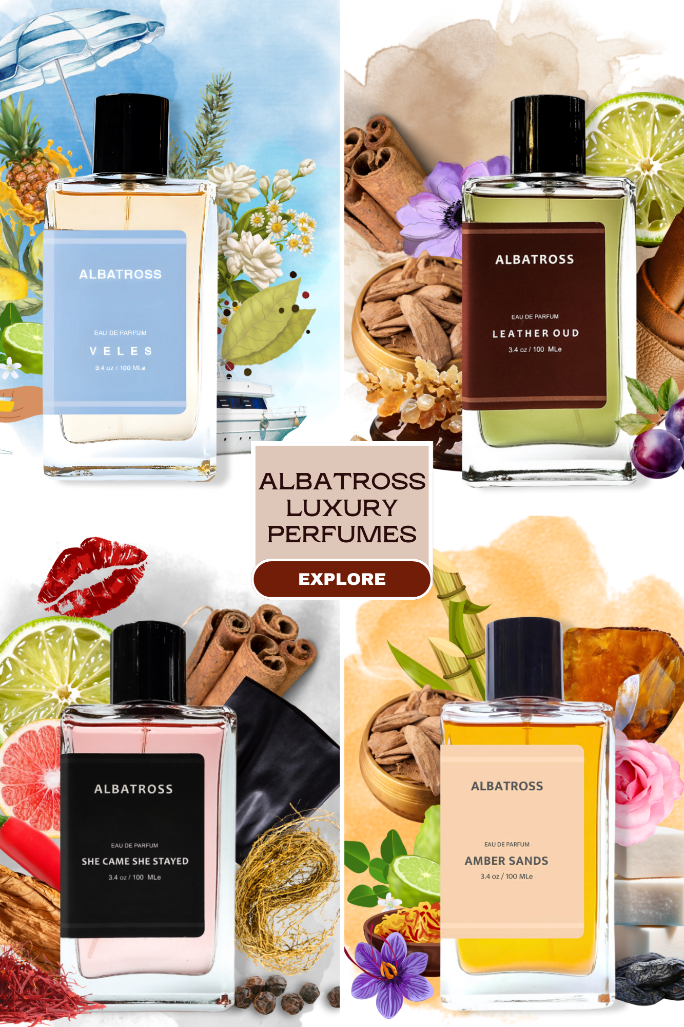 Albatross Luxury Fragrance collections | Find Your Signature Scent