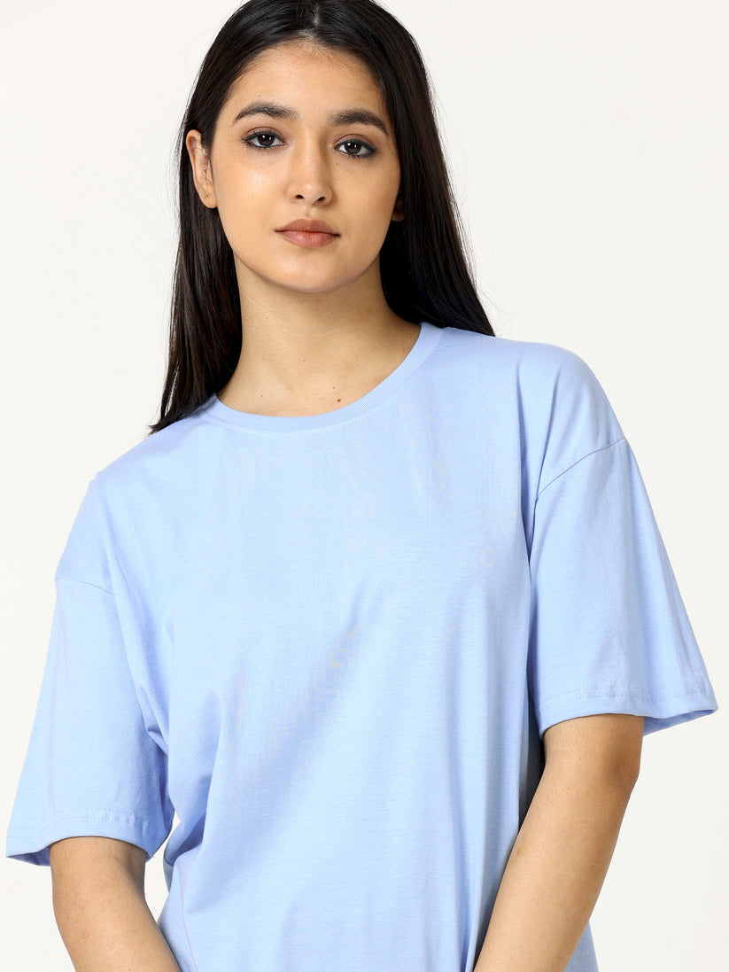 Baby blue Oversized T-shirt - UNISEX