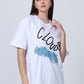White Clouds Heavy Oversized T-shirt - UNISEX
