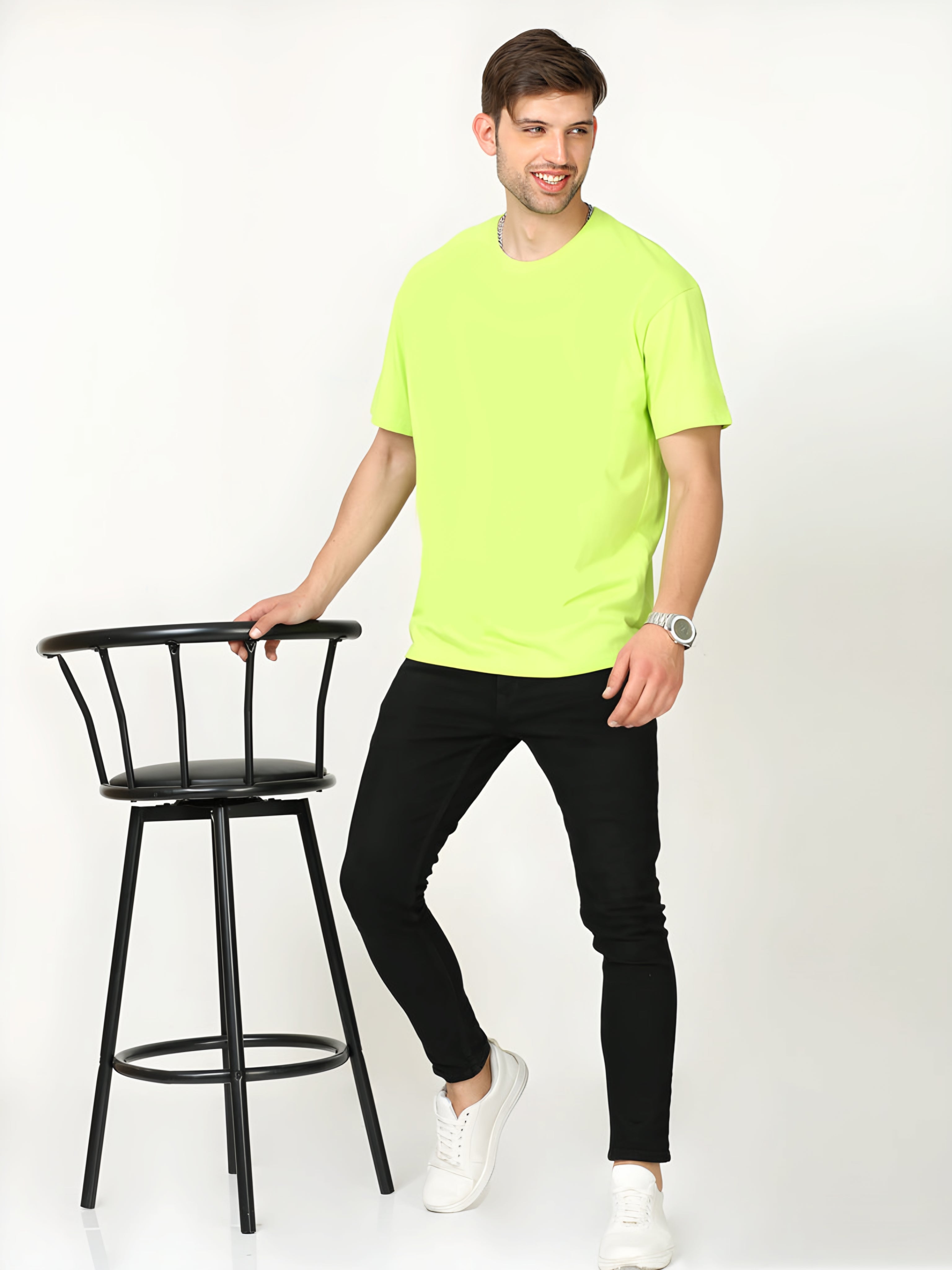 Neon Green Oversized T-shirt - UNISEX