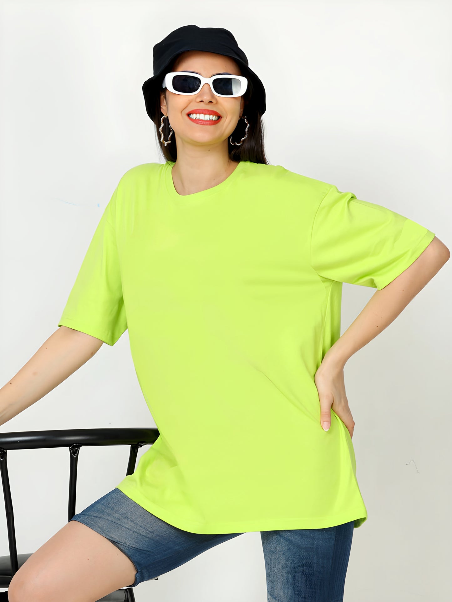 Neon Green Oversized T-shirt - UNISEX