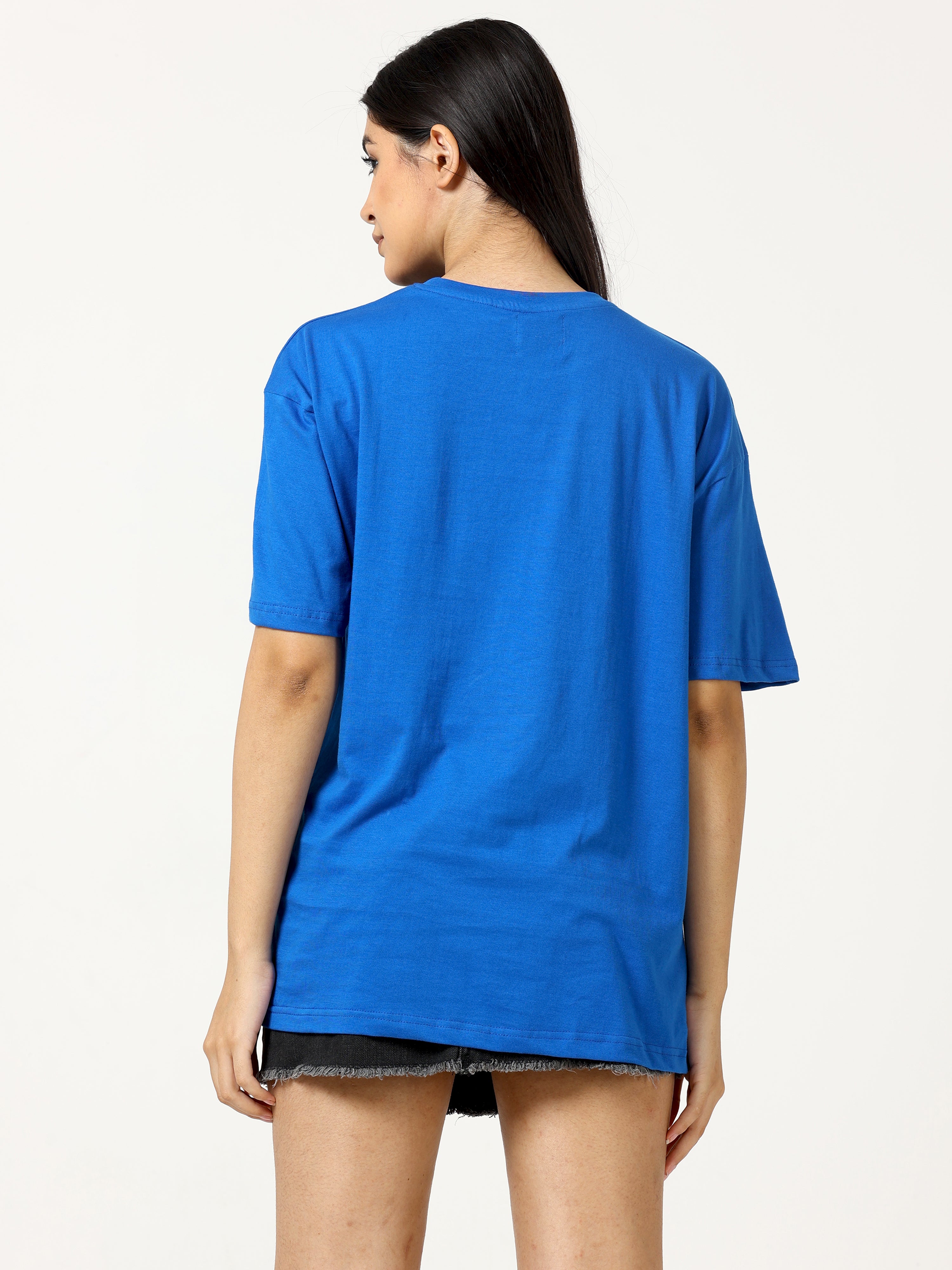 Royal Blue Oversized T-shirt - UNISEX