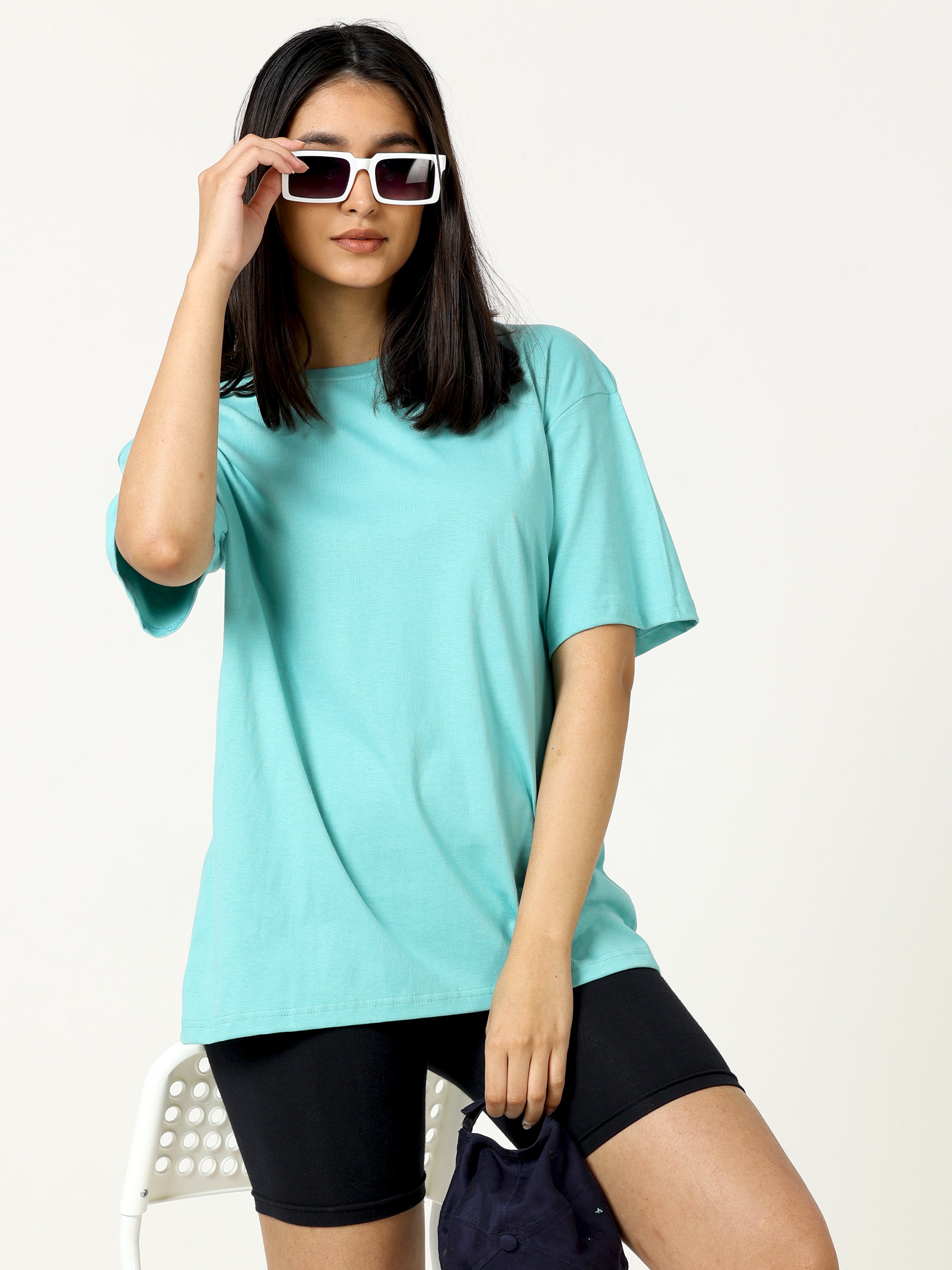 Aqua Marine Oversized T-shirt -UNISEX