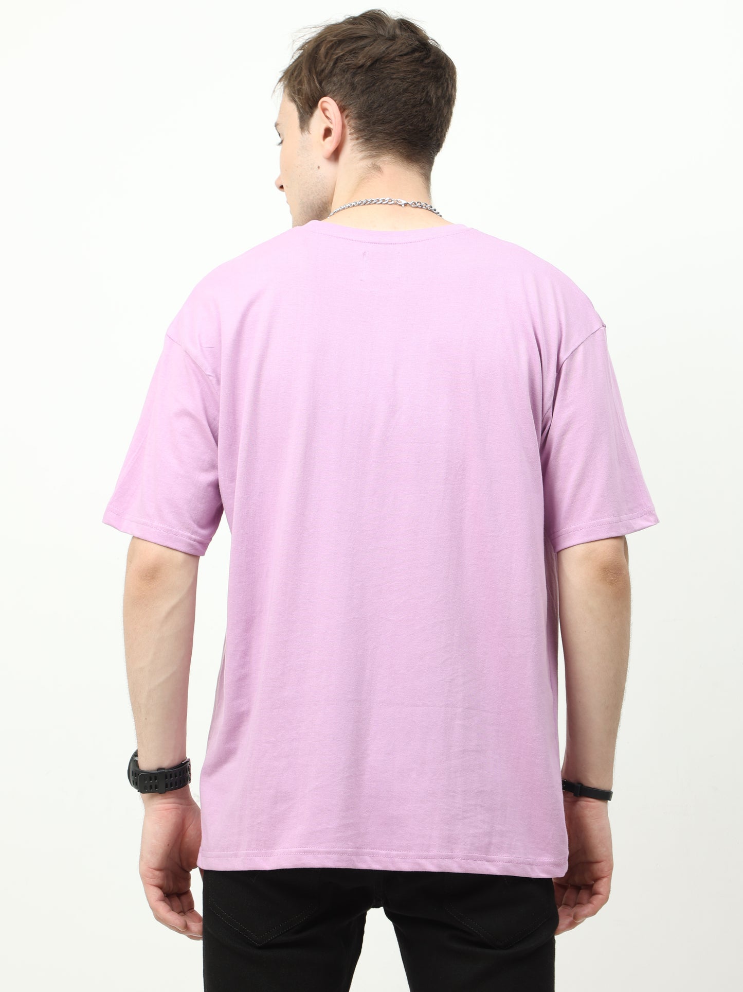 Pink Lunar Printed Oversized T-shirt - UNISEX