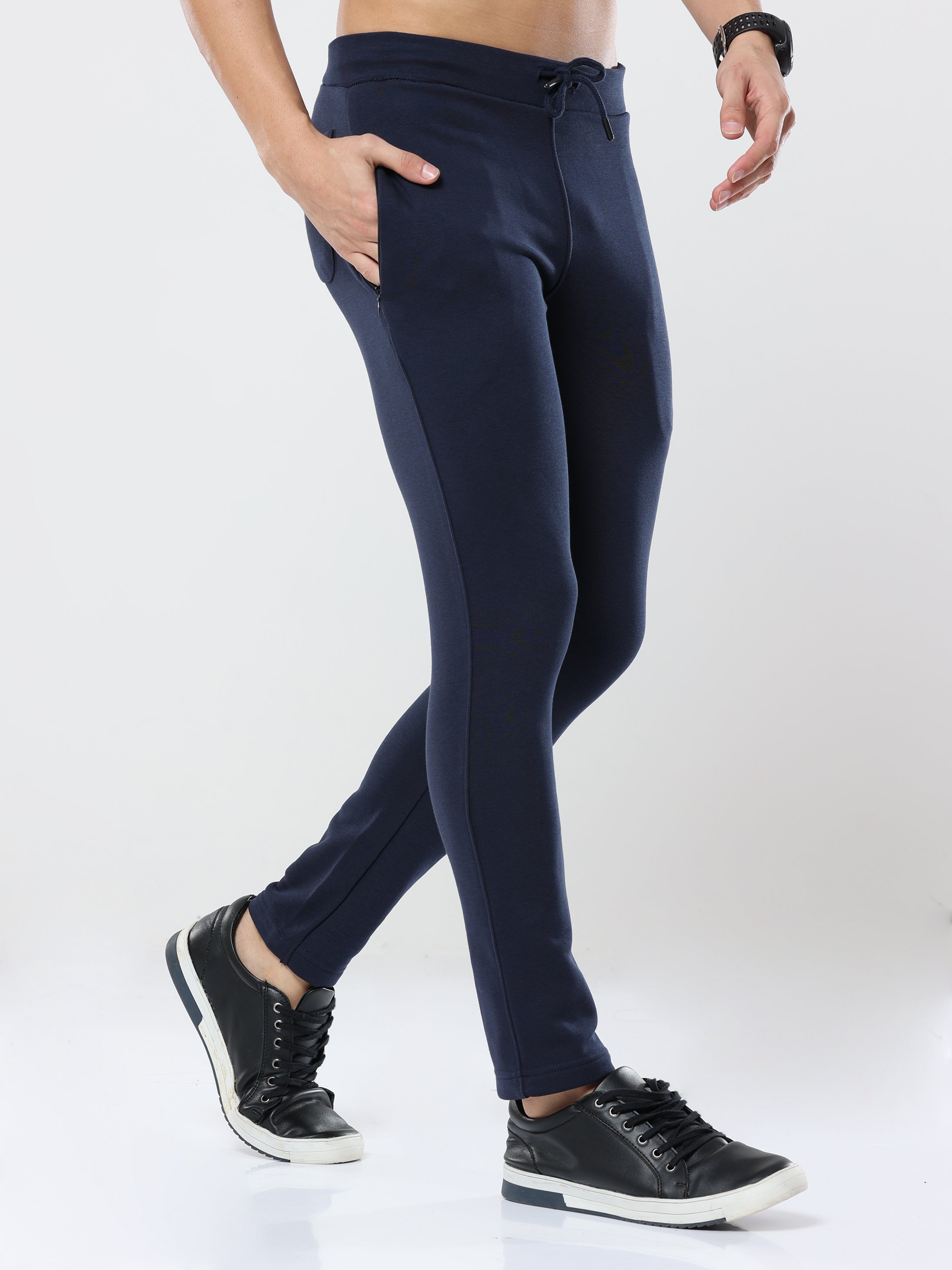 Navy Blue casual premium Track Pant for mens