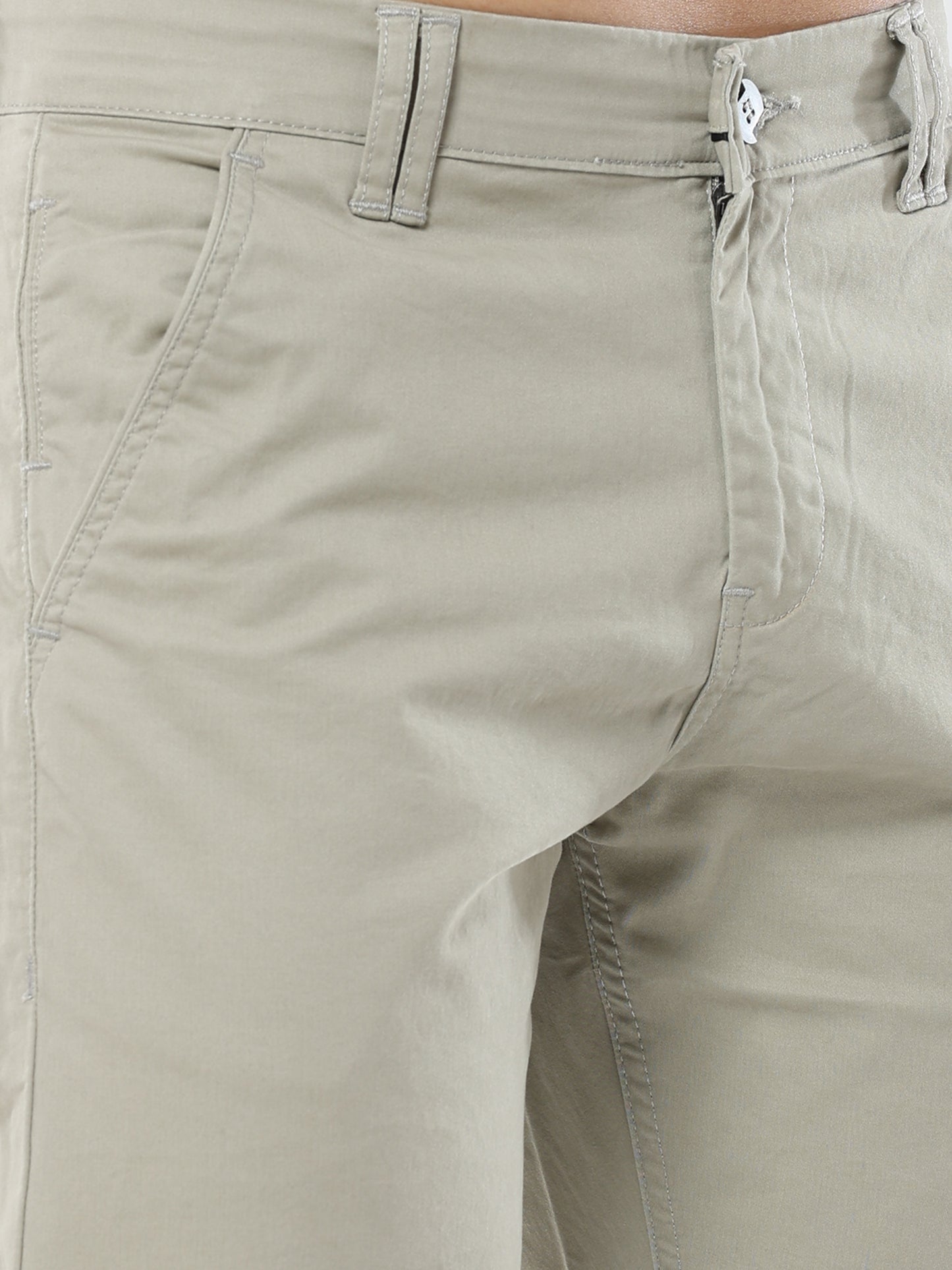Albatross Plain classic Trout Gray chinos for mens