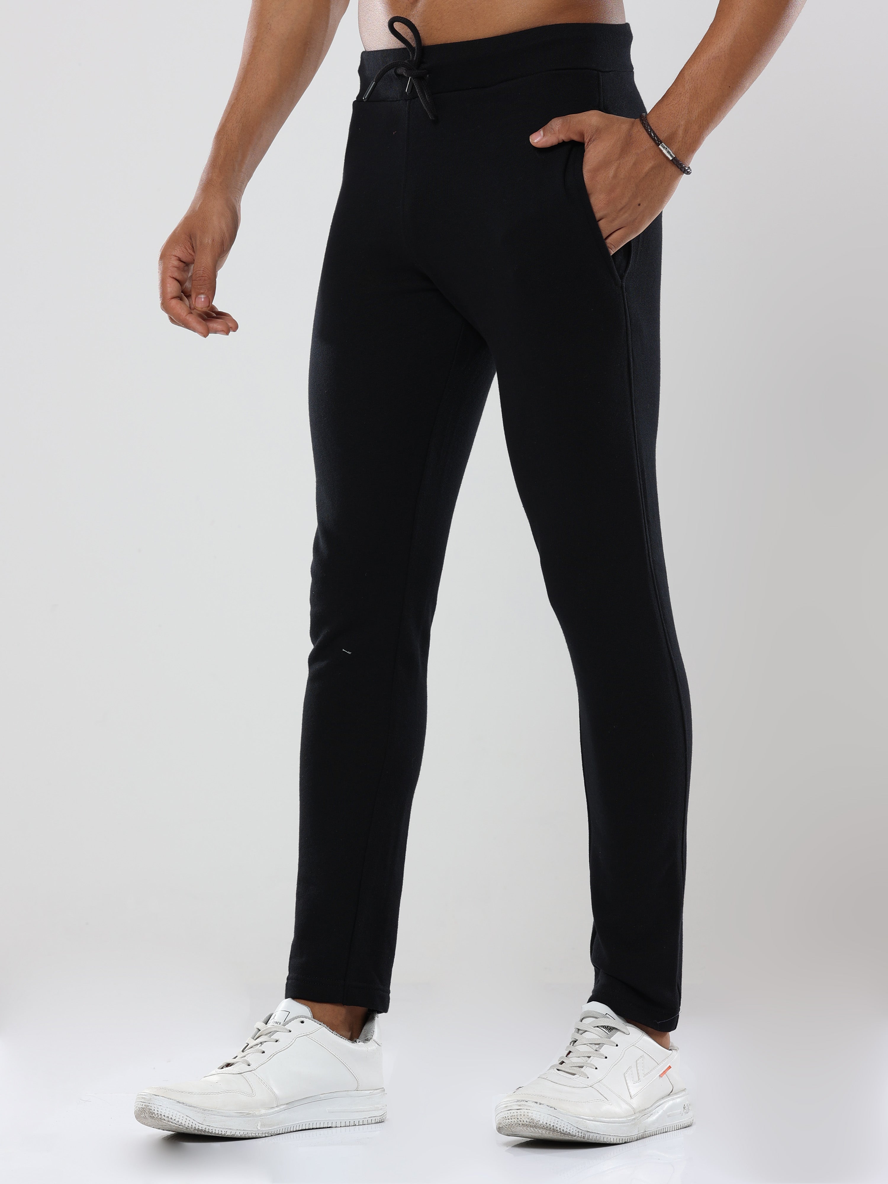 Black casual premium Track Pant for mens