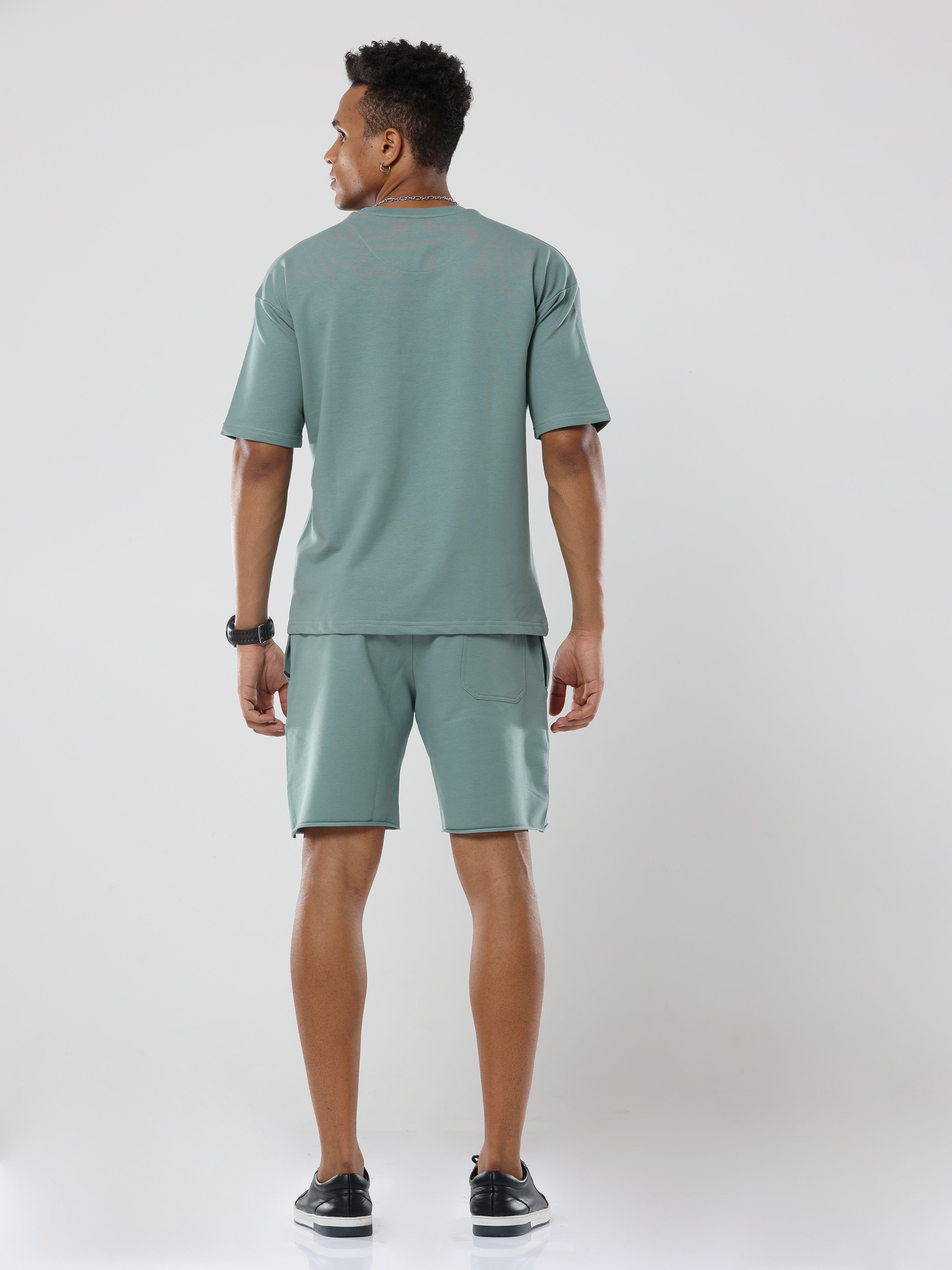 مجموعة Albatross Signature Sea Green Very Premium Co-Ordset - للجنسين