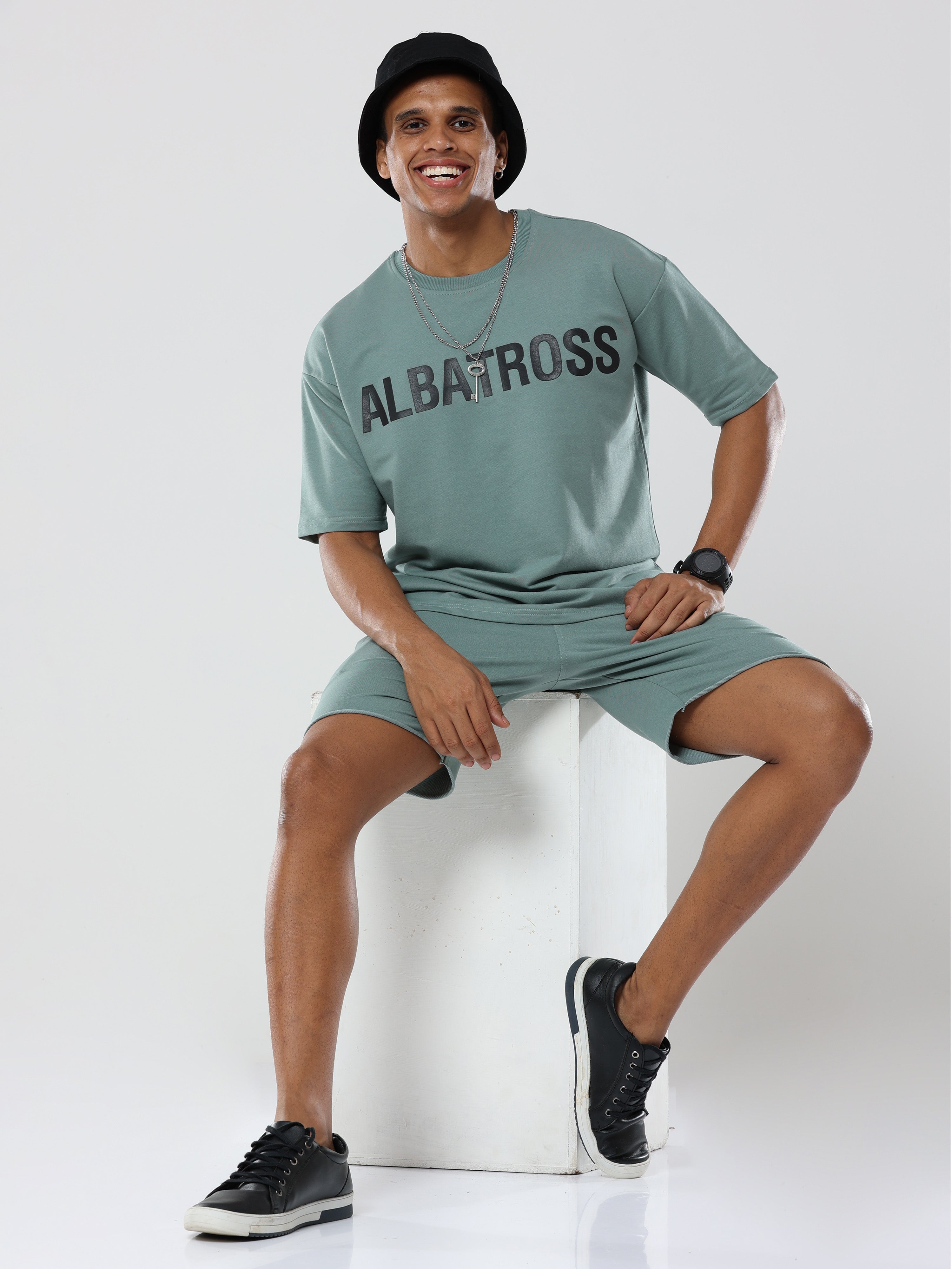 Albatross Signature Sea Green Very Premium  Co-Ordset - UNISEX