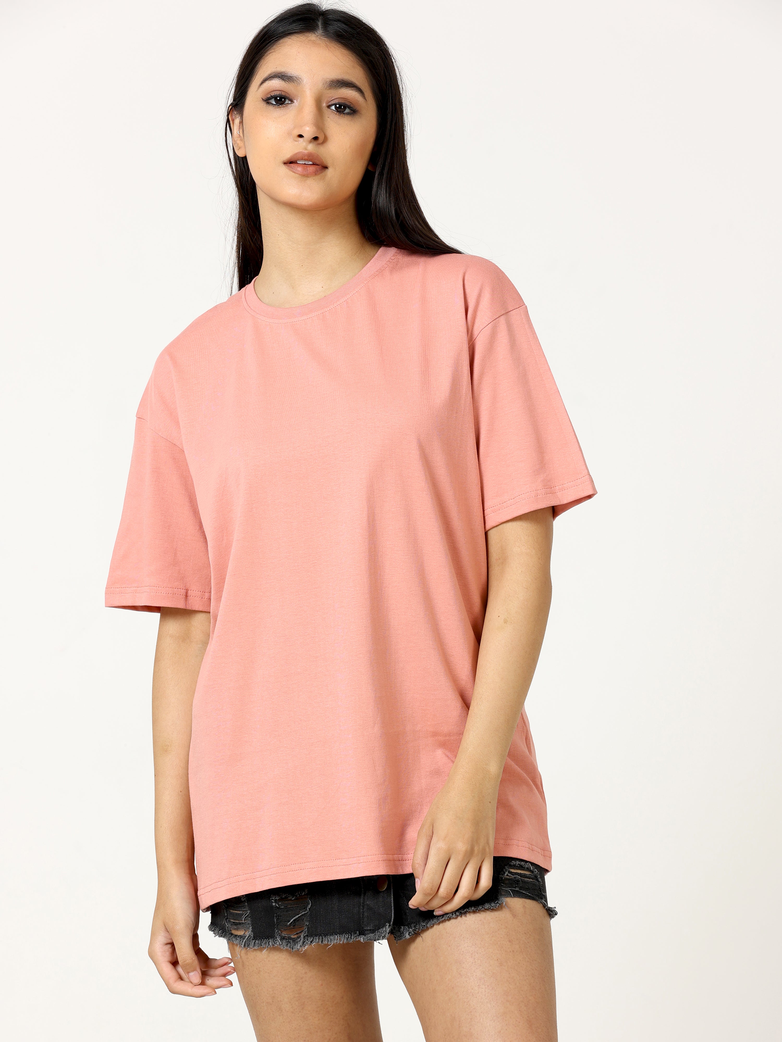 Peach Oversized T-shirt - UNISEX