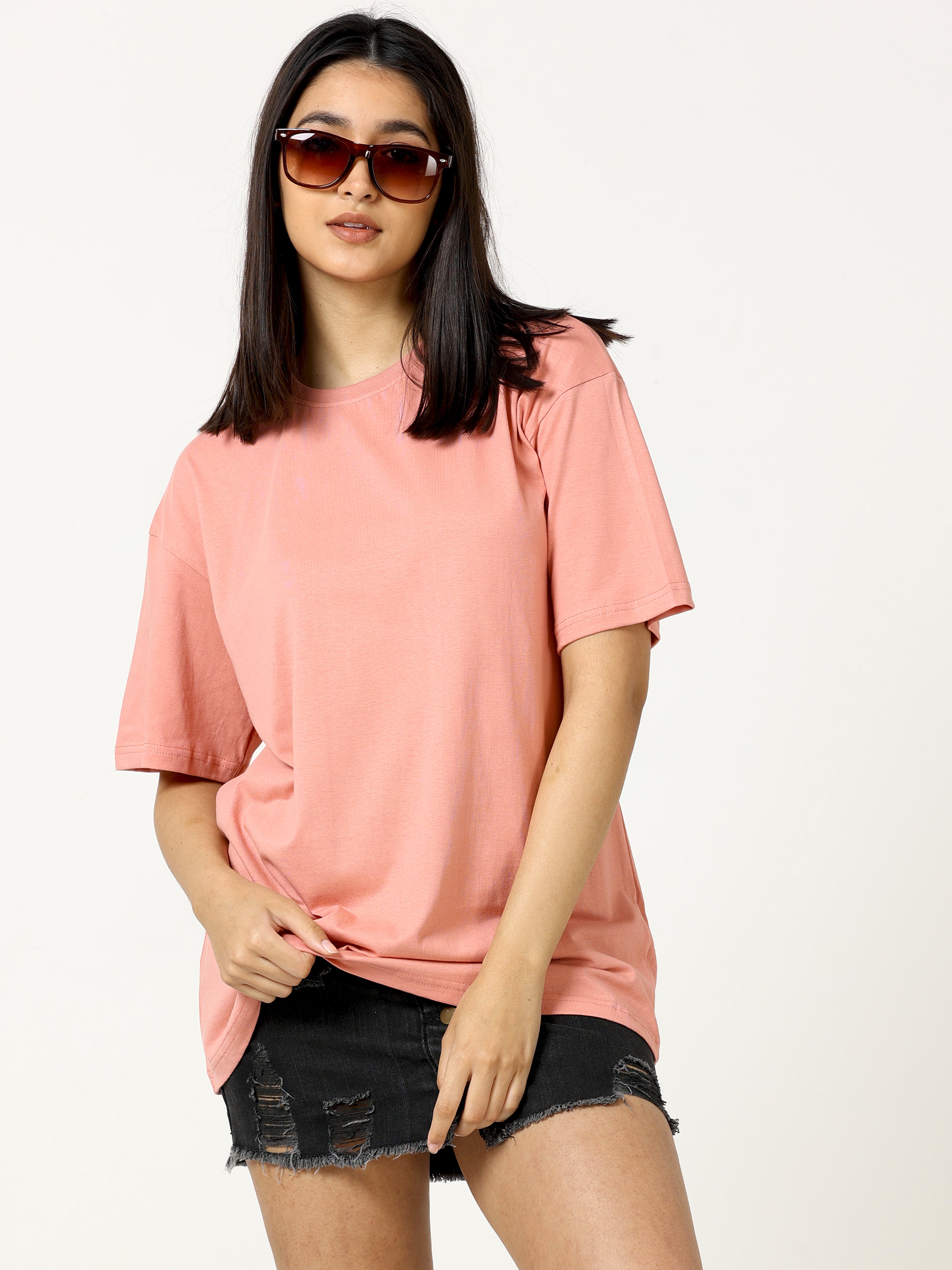 Peach Oversized T-shirt - UNISEX