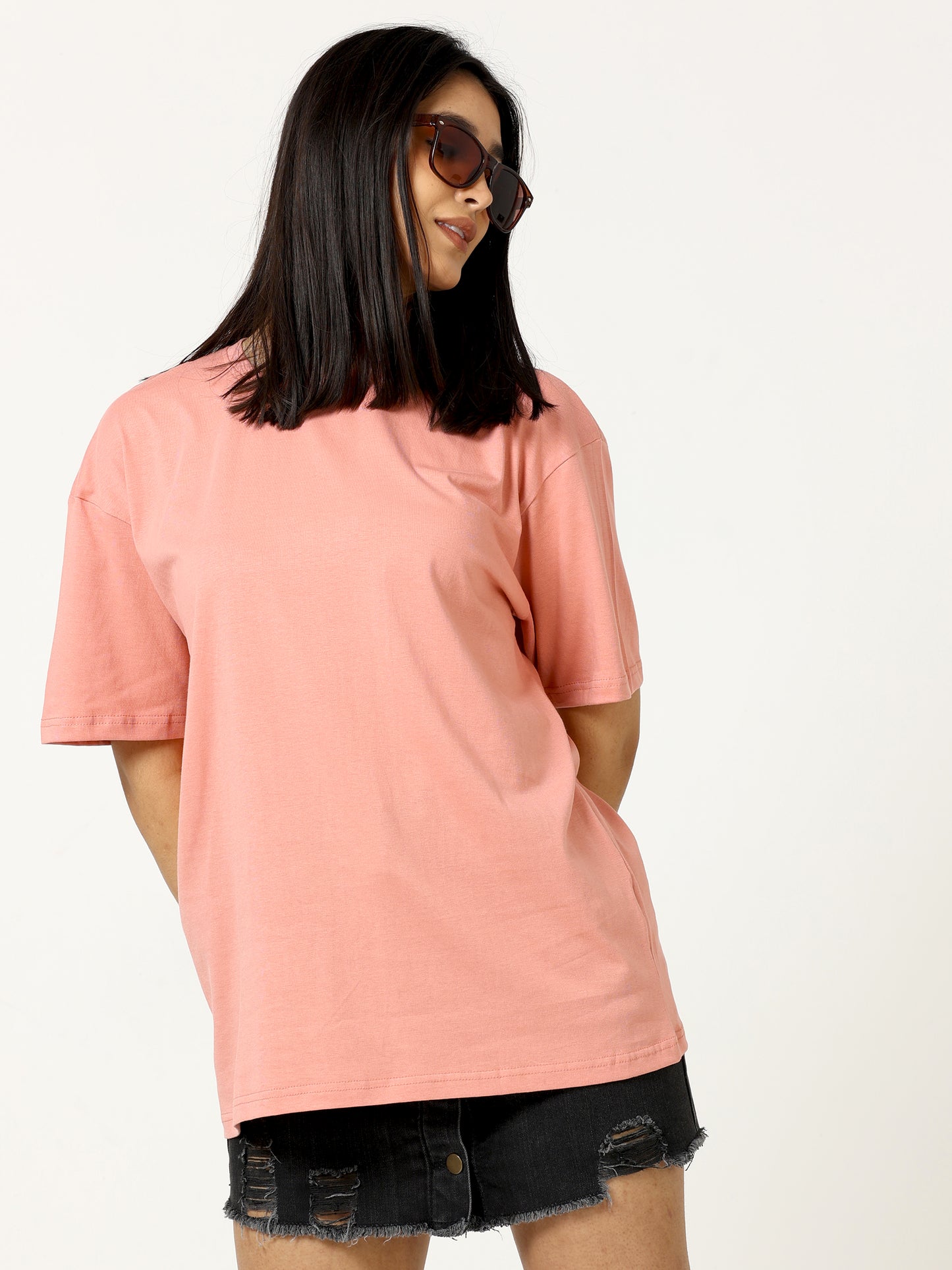 Peach Oversized T-shirt - UNISEX