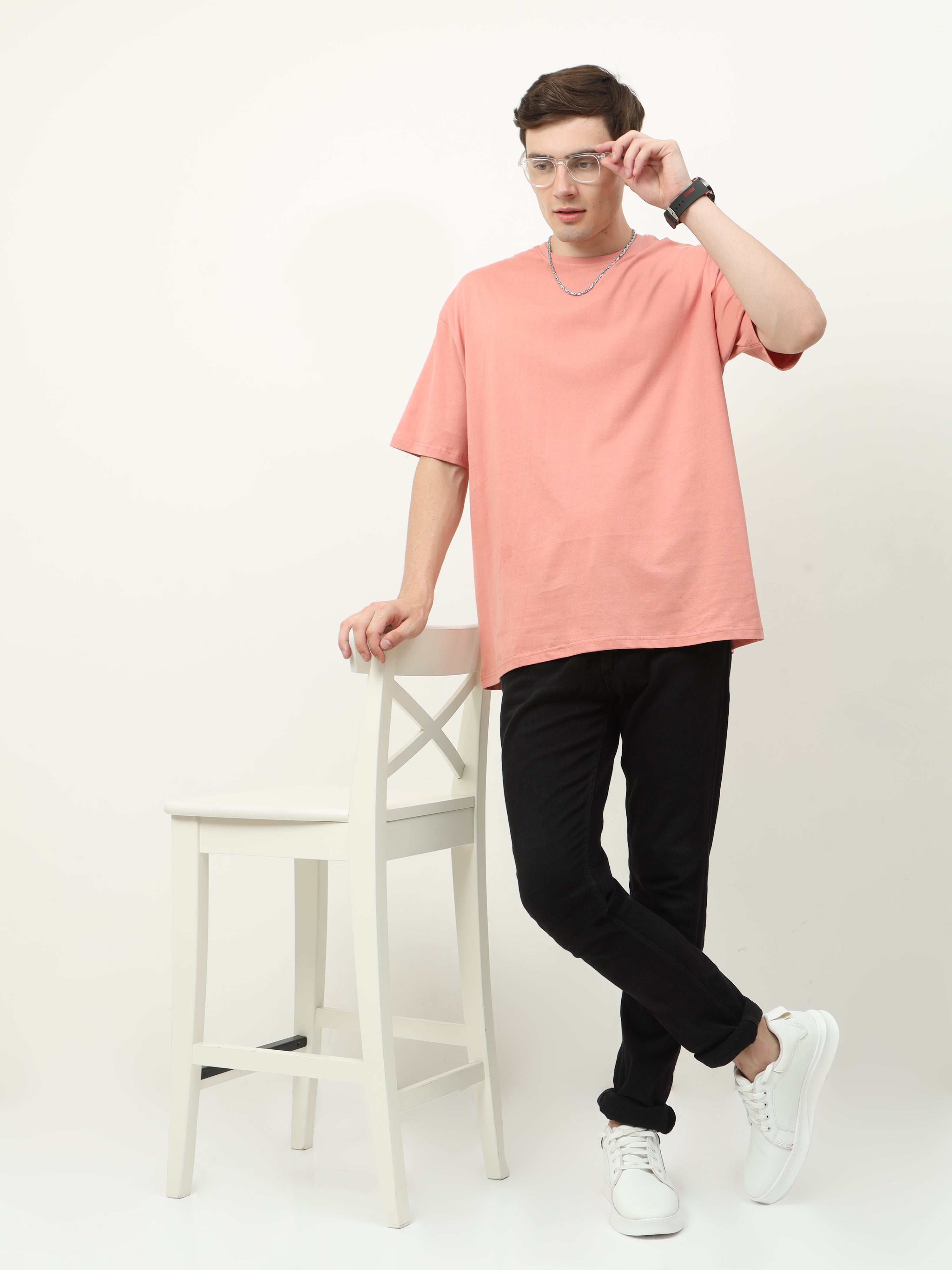 Peach Oversized T-shirt - UNISEX