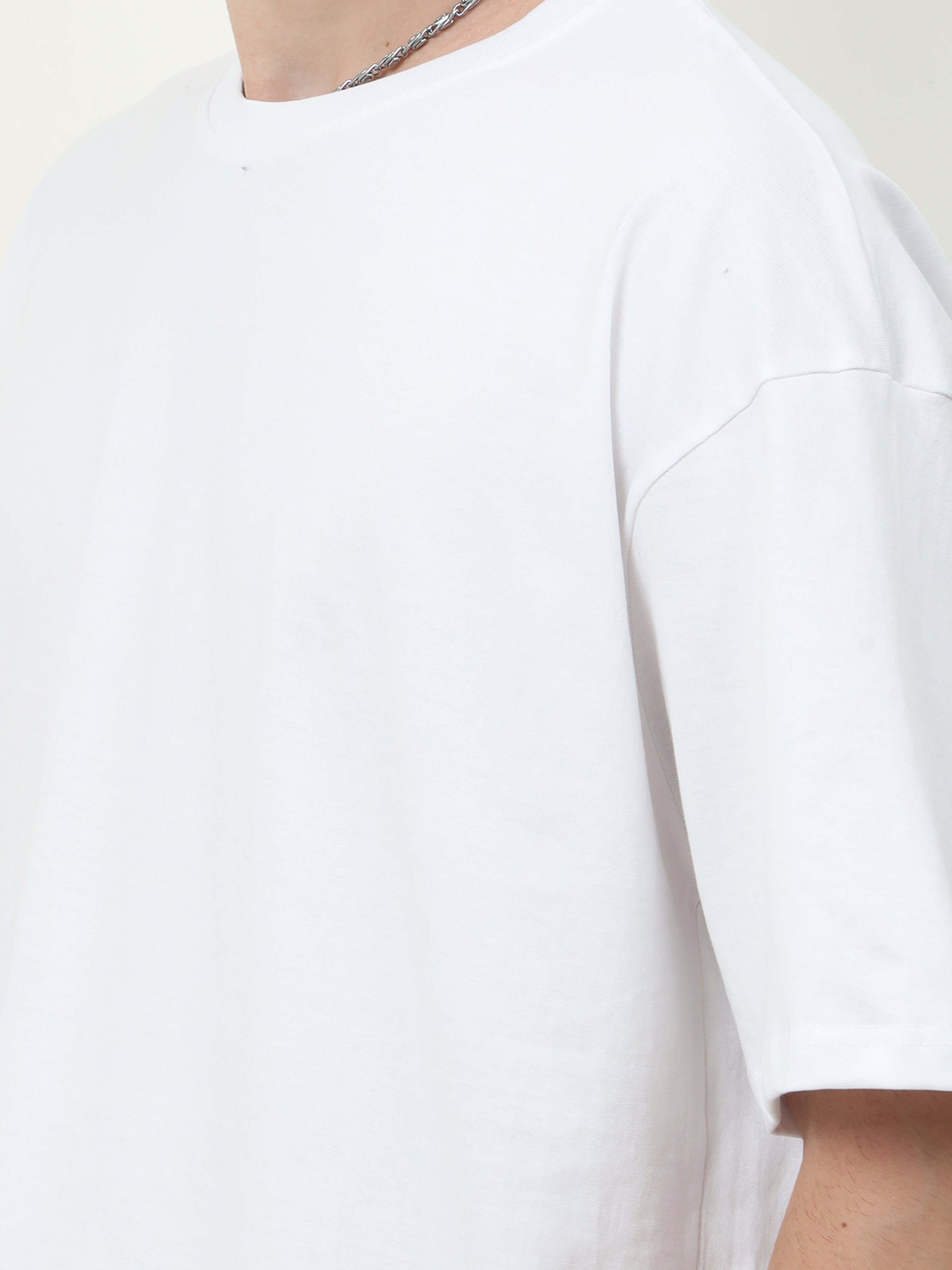 White Oversized T-shirt - UNISEX