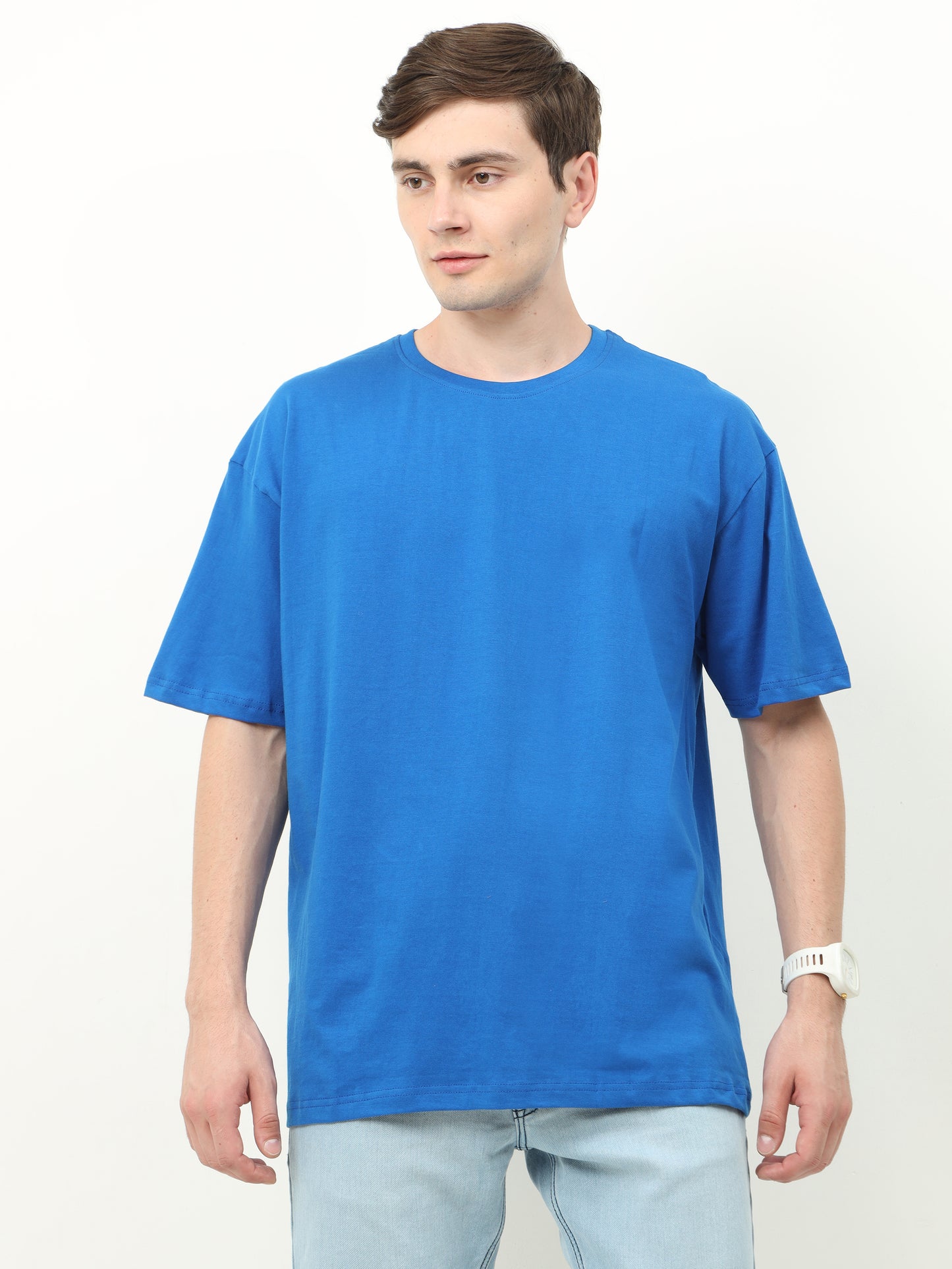 Royal Blue Blue Oversized T-shirt - UNISEX