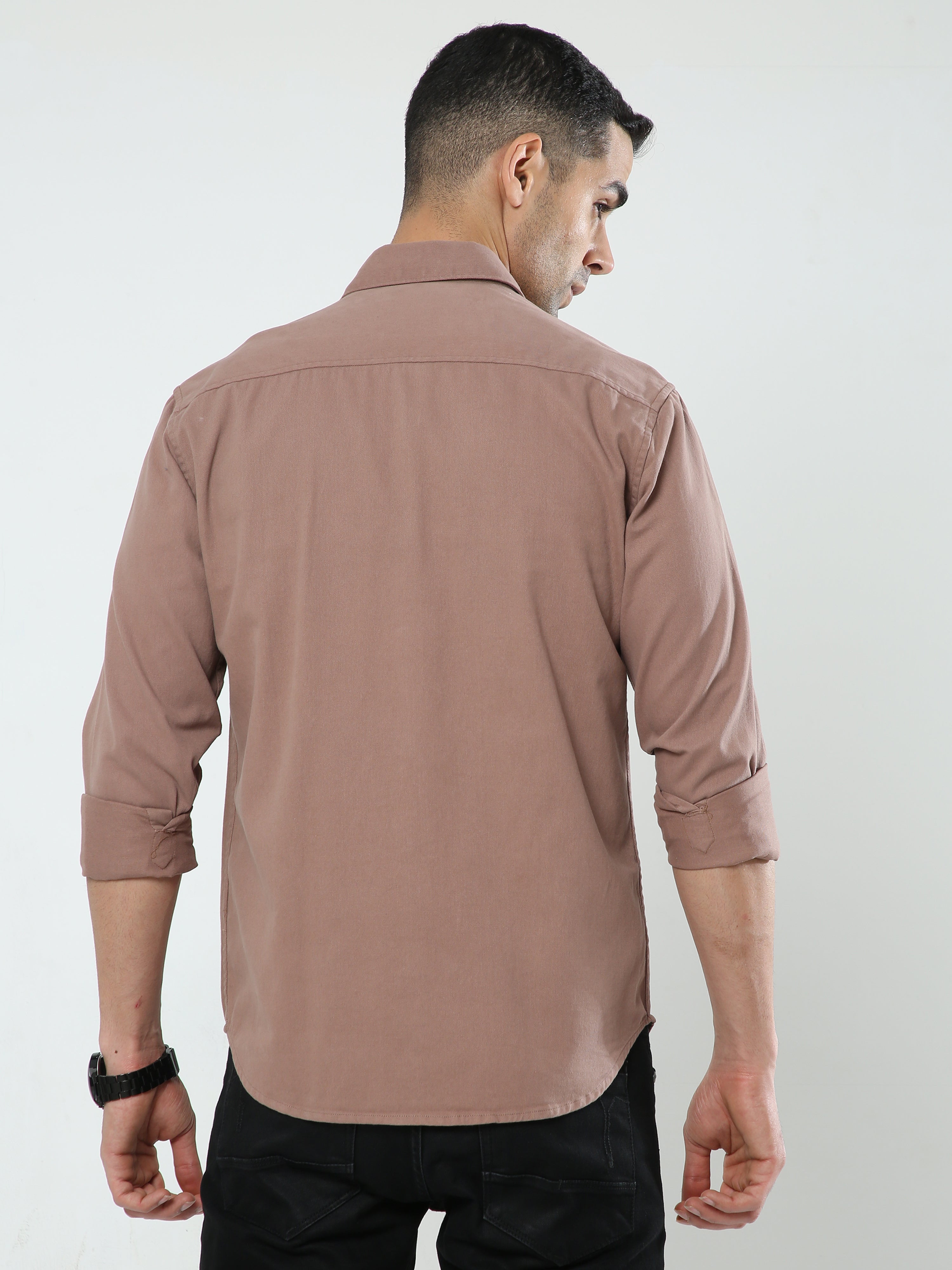 Albatross Rose Gold Shacket for men