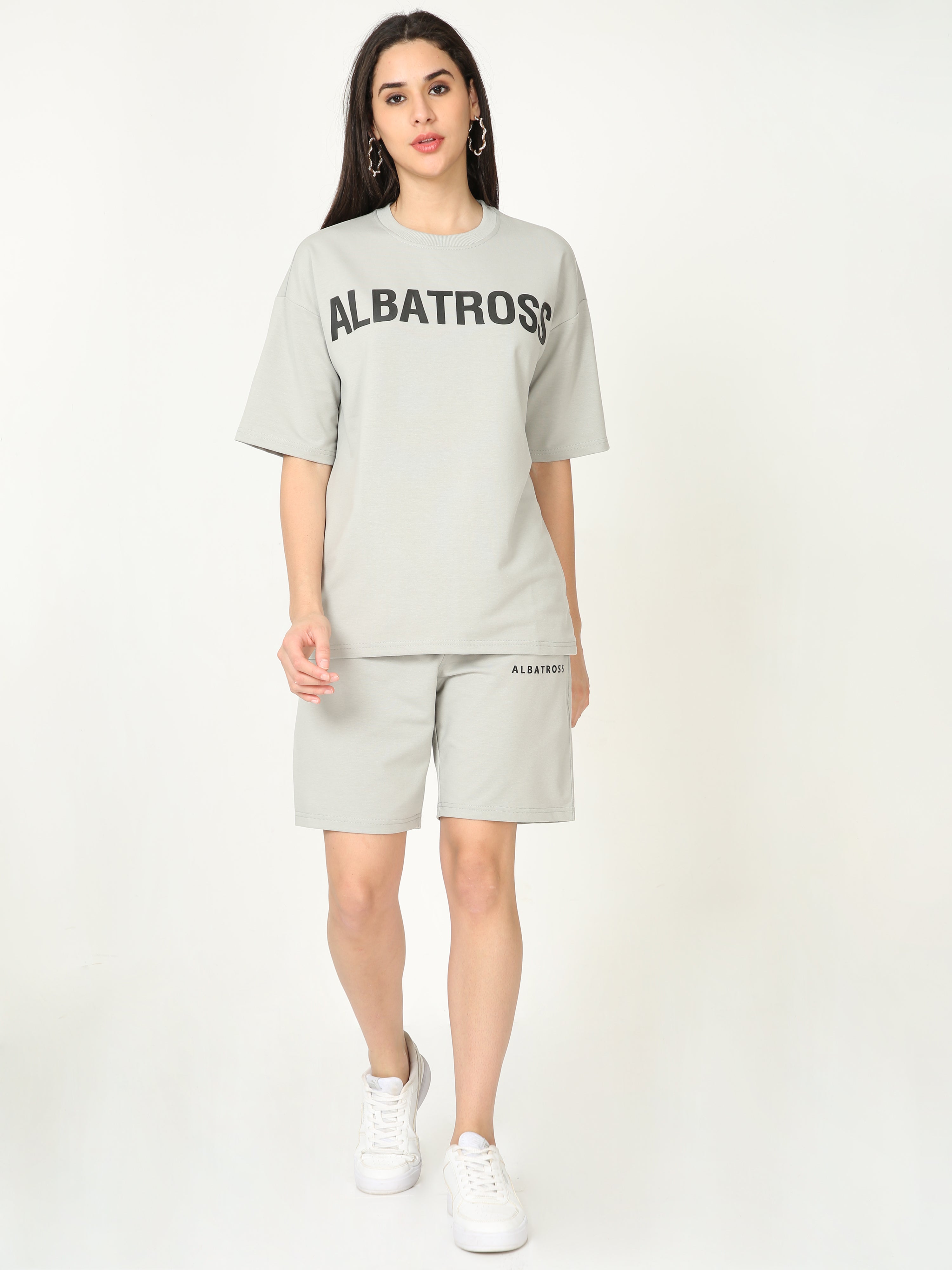 Albatross Signature Ash Grey Very Premium Co-Ordset - UNISEX