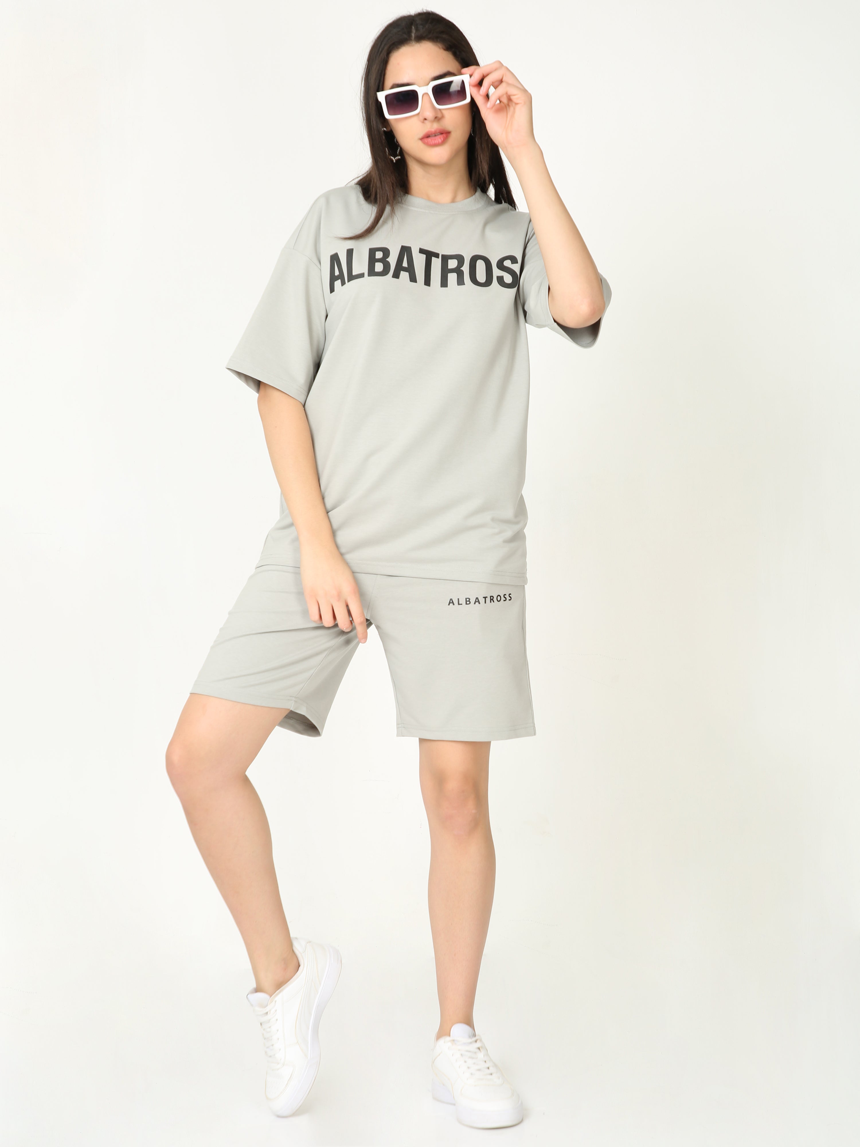 Albatross Signature Ash Grey Very Premium Co-Ordset - UNISEX