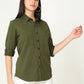 Green Double Pocket Royal Knit Overshirt - UNISEX