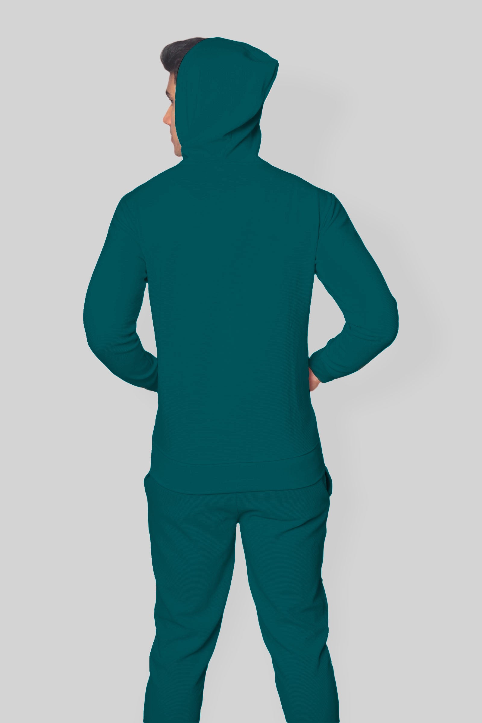 Albatross mens feel good cord fabric emerald green Co-Ord Set - UNISEX
