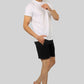 Black Active wear Dri-fit smooth and comfortable Shorts for men