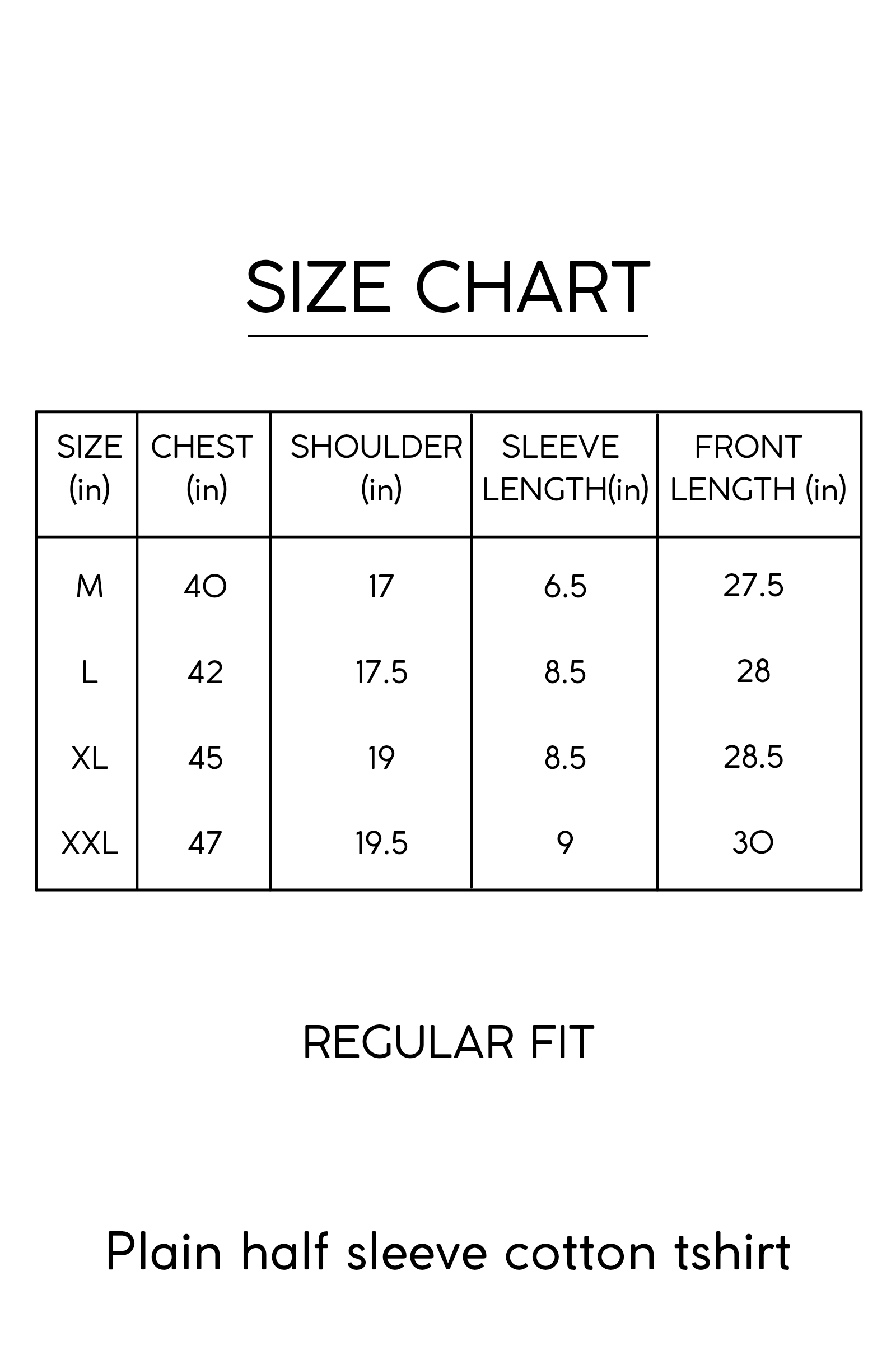 Solid White plain Round Neck Cotton Tshirt for men