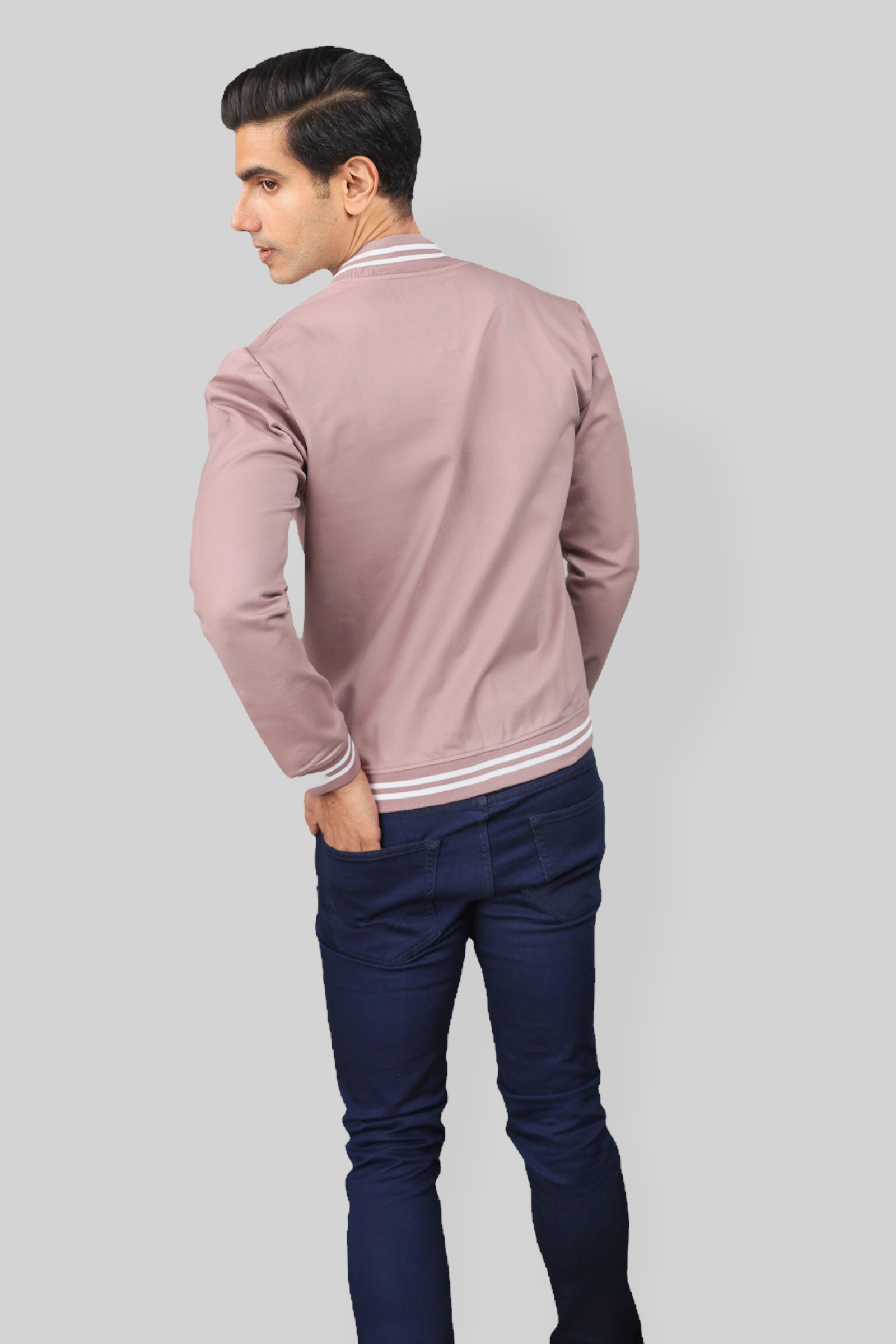 Rose gold 2025 jacket mens