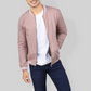 Classic Rose Gold Bomber Jacket for men