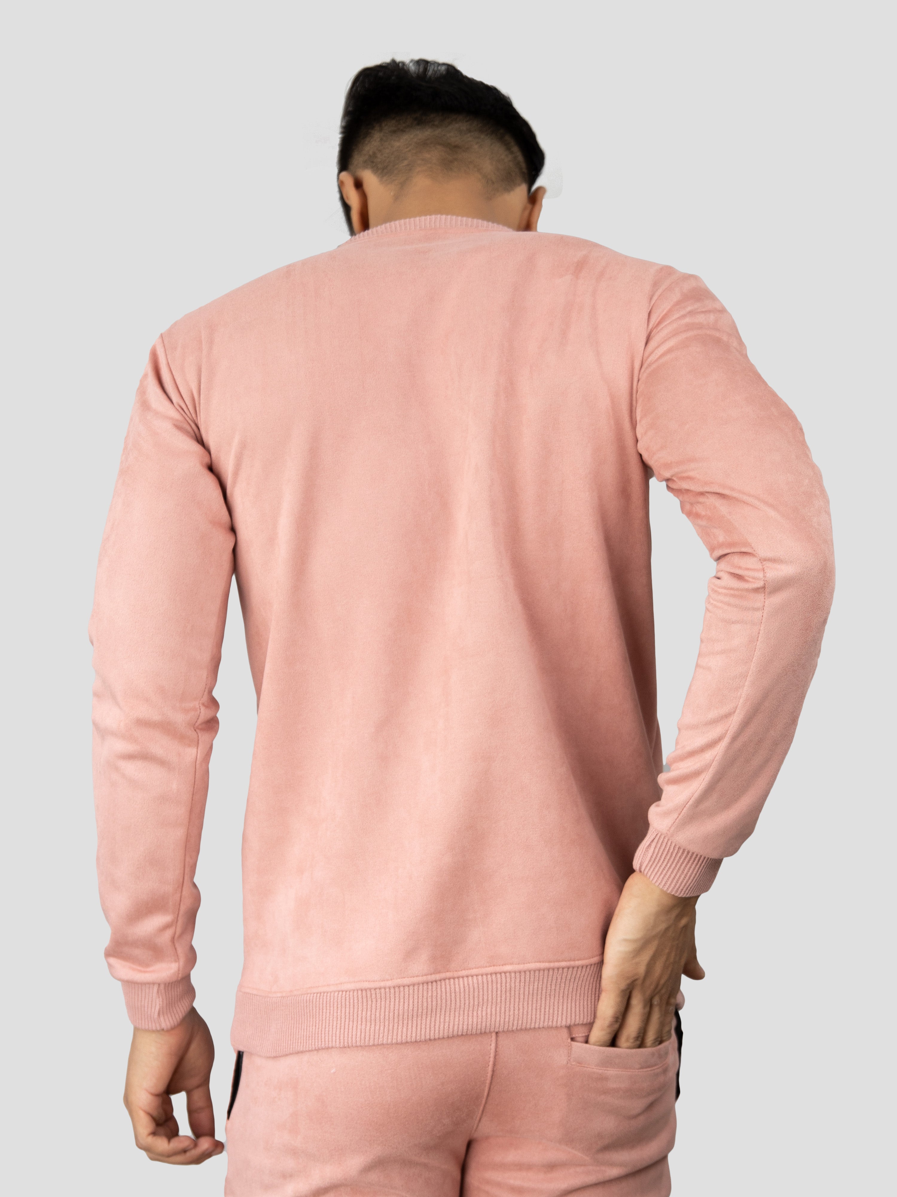 Albatross mens Suede Pink Co-Ord Set - UNISEX