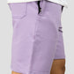 Purple casual premium loopknit shorts for men