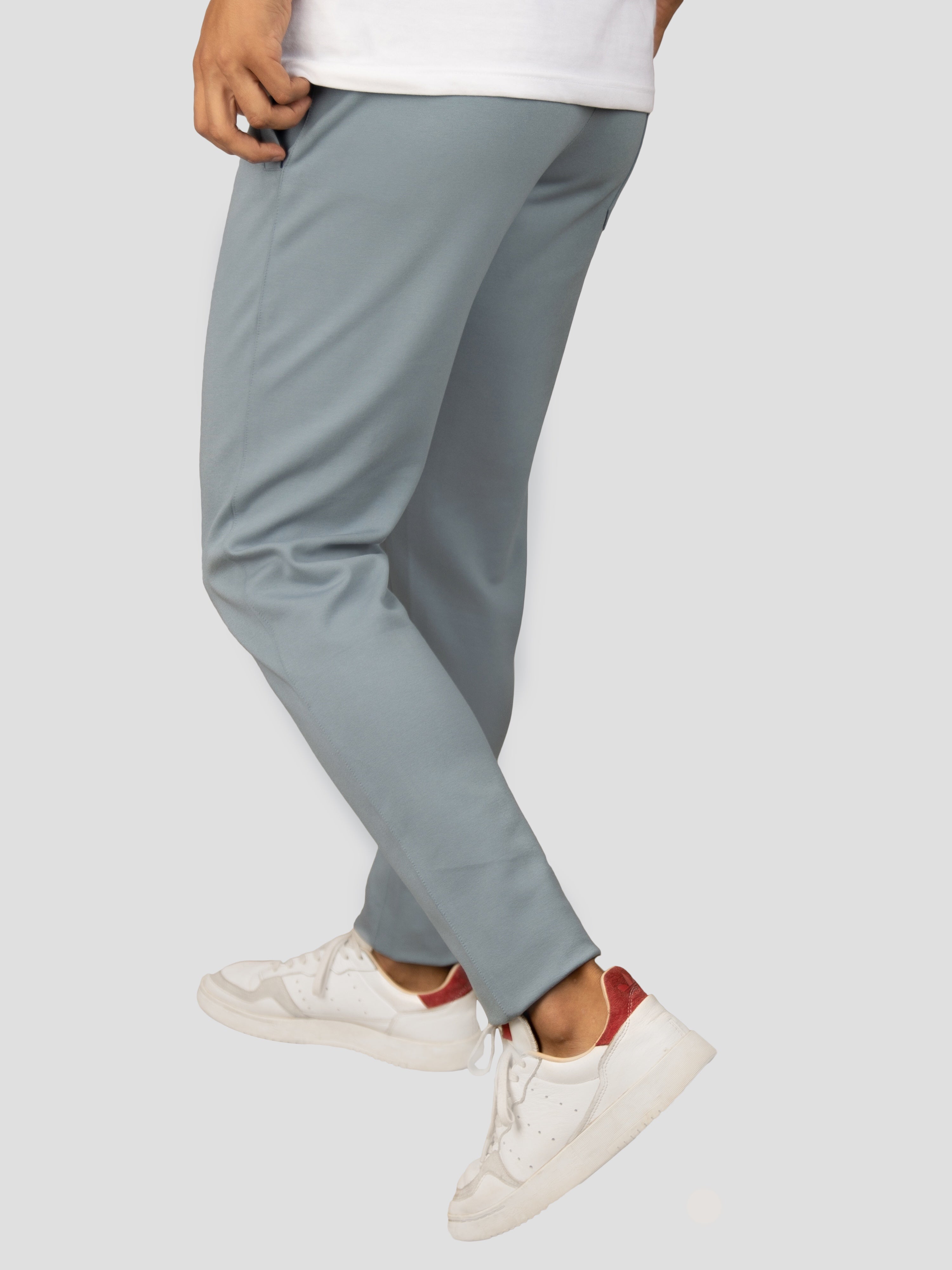 Blue trouser trackpant for men