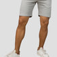 Gray casual premium loopknit shorts for men