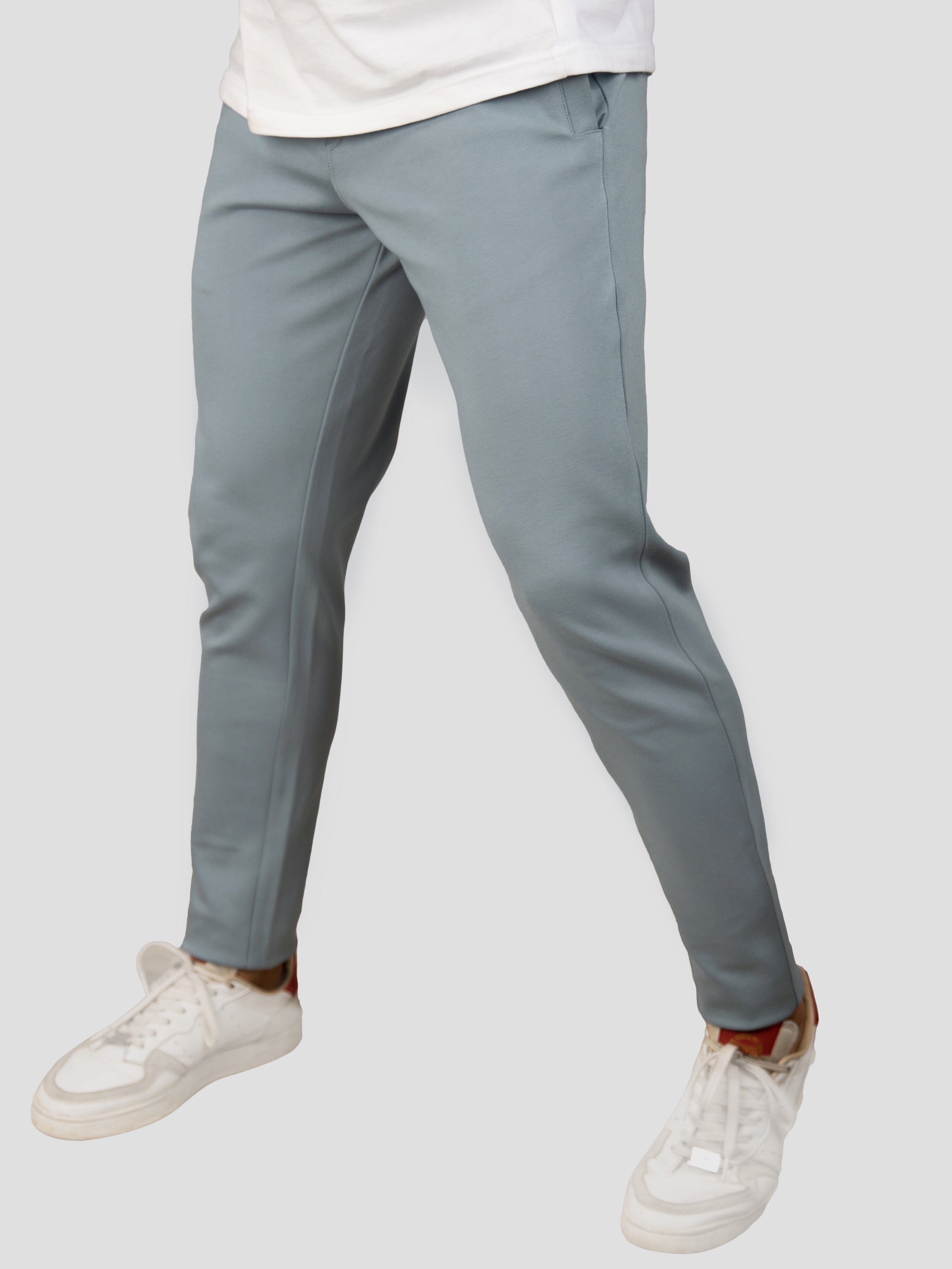 Blue trouser trackpant for men