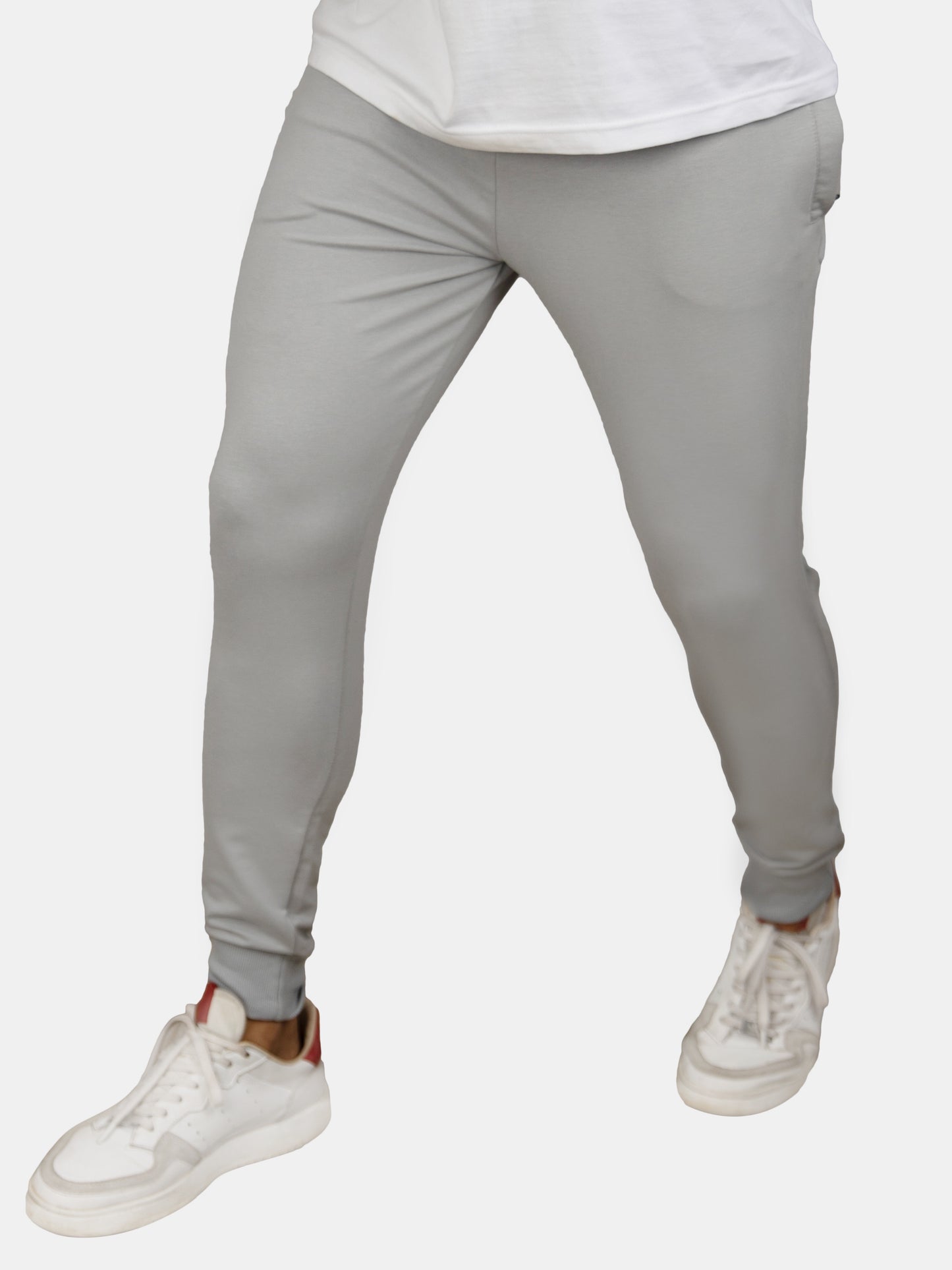 Gray Casual Premium Loopknit Track Pant For Mens