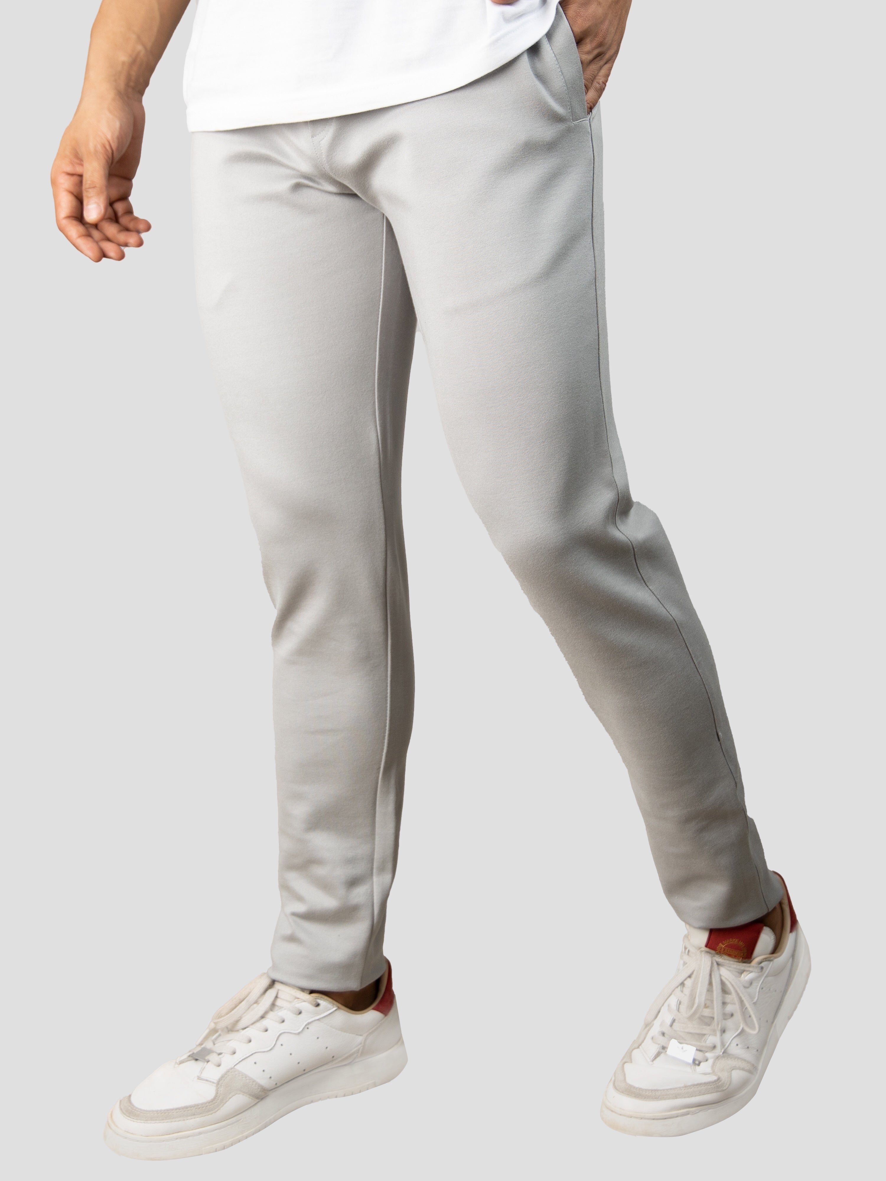 Light Grey trouser trackpant for men