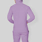 Albatross mens feel good cord fabric purple Co-Ord Set - UNISEX