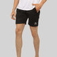 Black Active wear Dri-fit smooth and comfortable Shorts for men