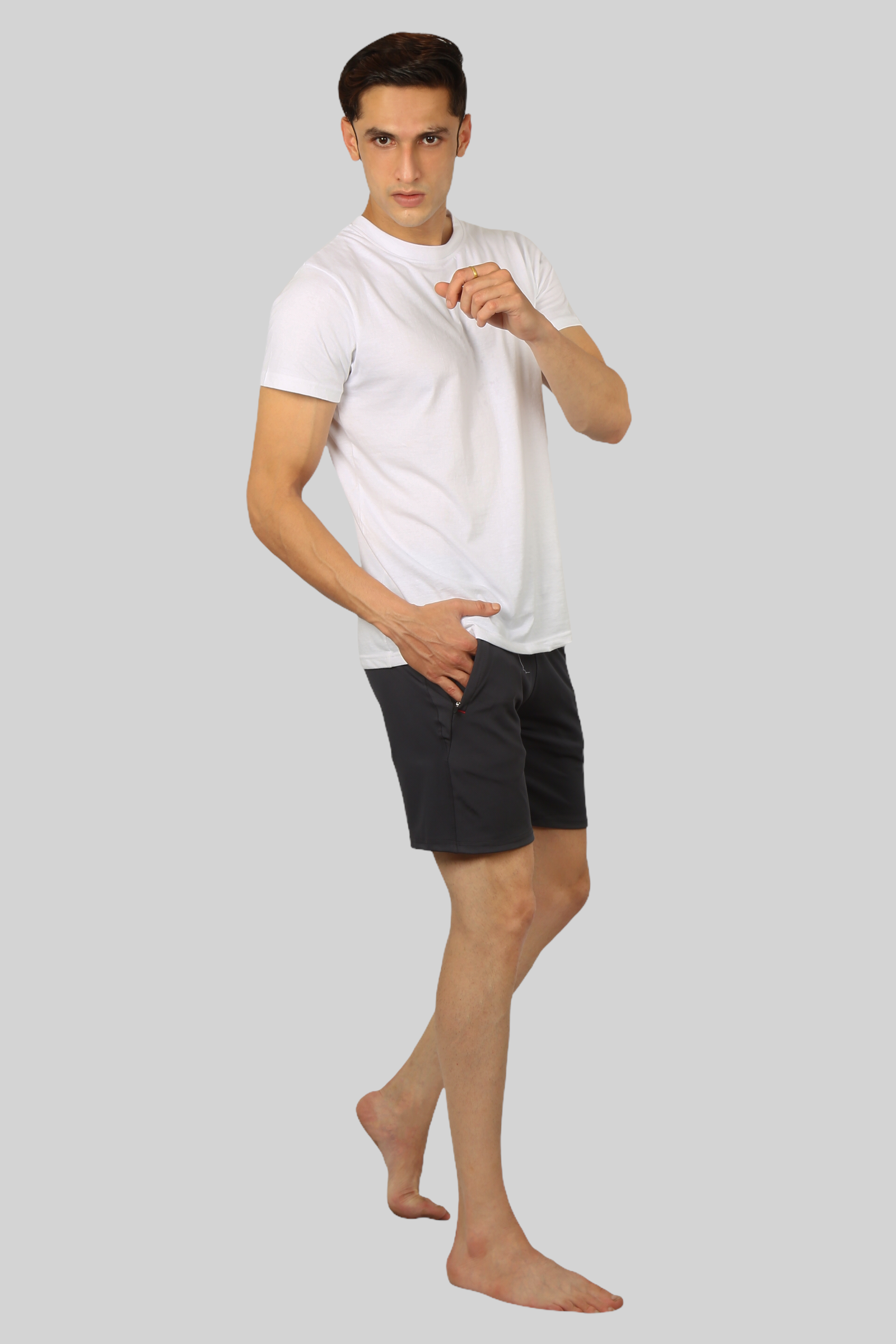 Dark Gray Activewear Dri-fit Shorts